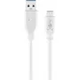 USB-Kabel Goobay 67188 USB 3.2 Gen 1 1m USB C USB A Weiß