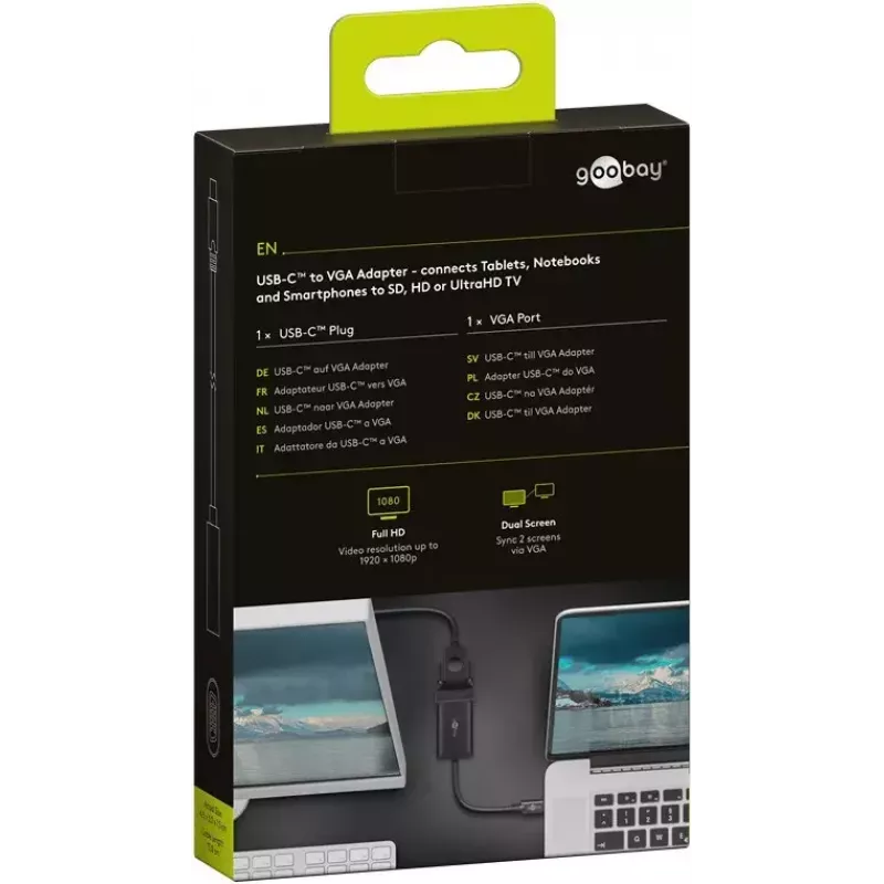 USB-Grafikadapter Goobay 51776