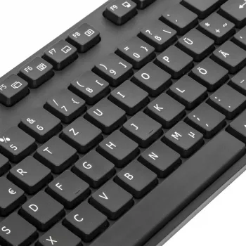 Targus AKB30DE Tastatur Home USB QWERTZ Deutsch Schwarz