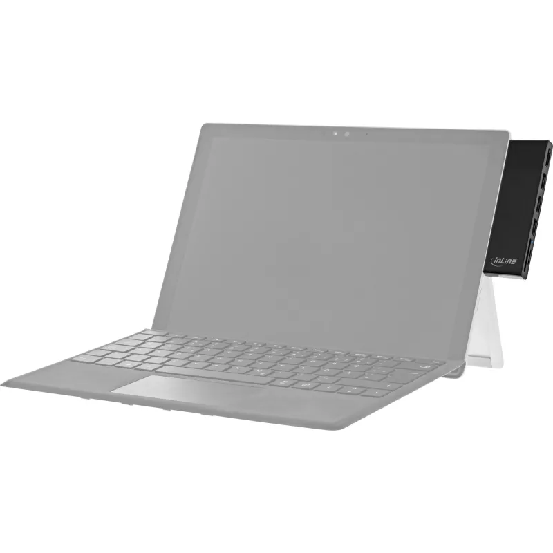 InLine Surface Pro 4/5/6 MultiHub USB-C Docking-Adapter