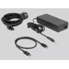 Laptop Dock DeLOCK 87725 Kabelgebunden Thunderbolt 3 Schwarz Silber