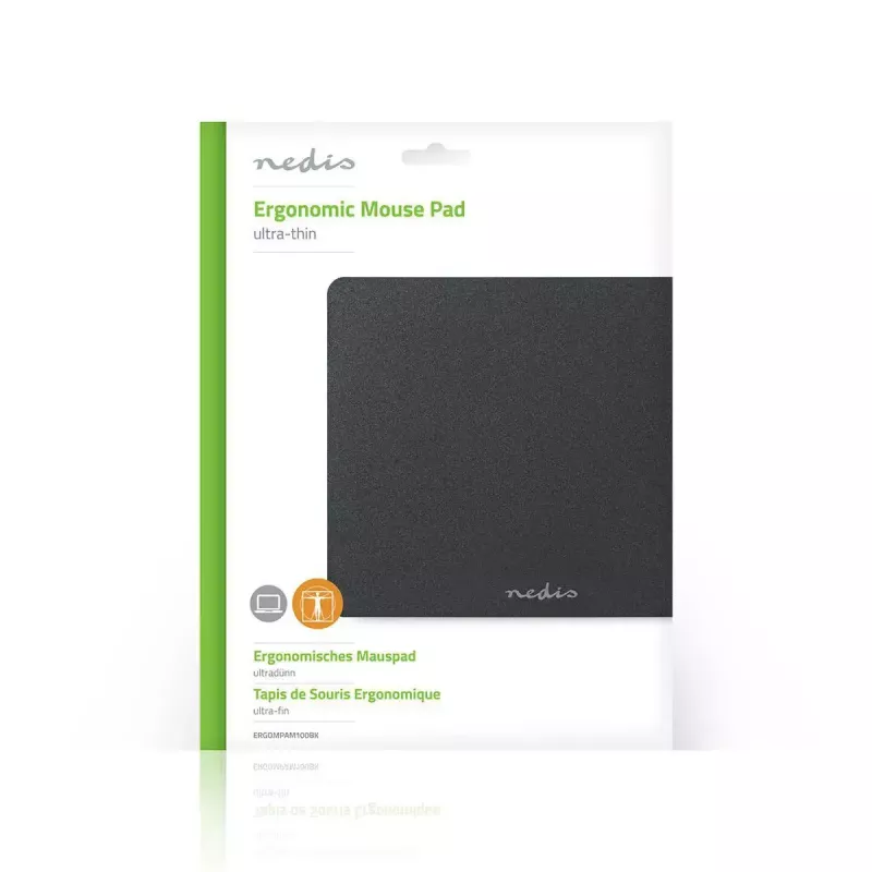 Mauspad Nedis ERGOMPAM100BK