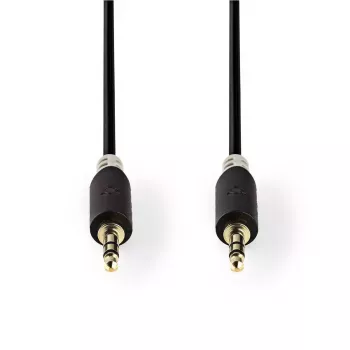 Audiokabel Nedis CABW22000AT10 1m 3,5mm Kupferkaschiertes Aluminium