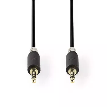 Audiokabel Nedis CABW22000AT20 2 m 3,5 mm kupferkaschiertes Aluminium