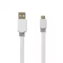 USB-Kabel Nedis CCBW60500WT10 1m USB 2.0 A auf Micro-USB B Weiß