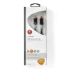 USB-Kabel Nedis CCBW64020AT20 USB4 Gen 2x2 2 m USB C Schwarz Silber