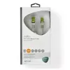 Nedis CCBW85420GY50 Netzwerkkabel Grau 5 m Cat7 S/FTP