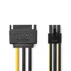 Internes Stromkabel Nedis CCGP74200VA015 0,15 m SATA 15-polig Stecker