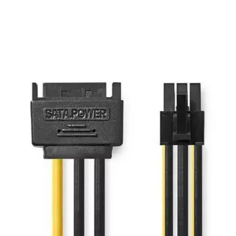 Internes Stromkabel Nedis CCGP74200VA015 0,15 m SATA 15-polig Stecker