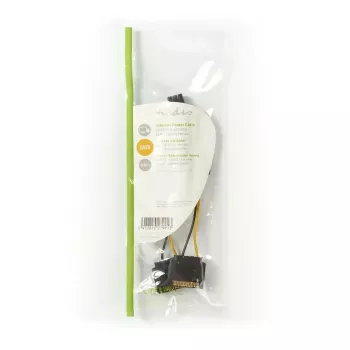 Internes Stromkabel Nedis CCGP74205VA015 0,15 m 2 x SATA 15-Pin PCI-E 6-Pin