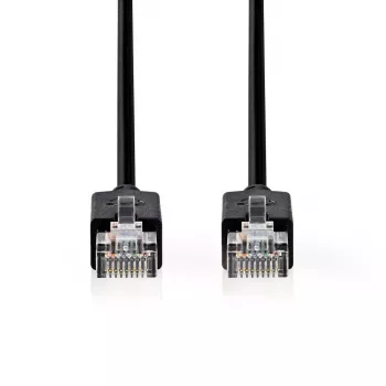 Netzwerkkabel Nedis CCBW85210AT100 10m Cat6 F/UTP Schwarz