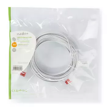 Nedis CCGP85216WT100 Netzwerkkabel Weiß 10 m Cat6 U/UTP