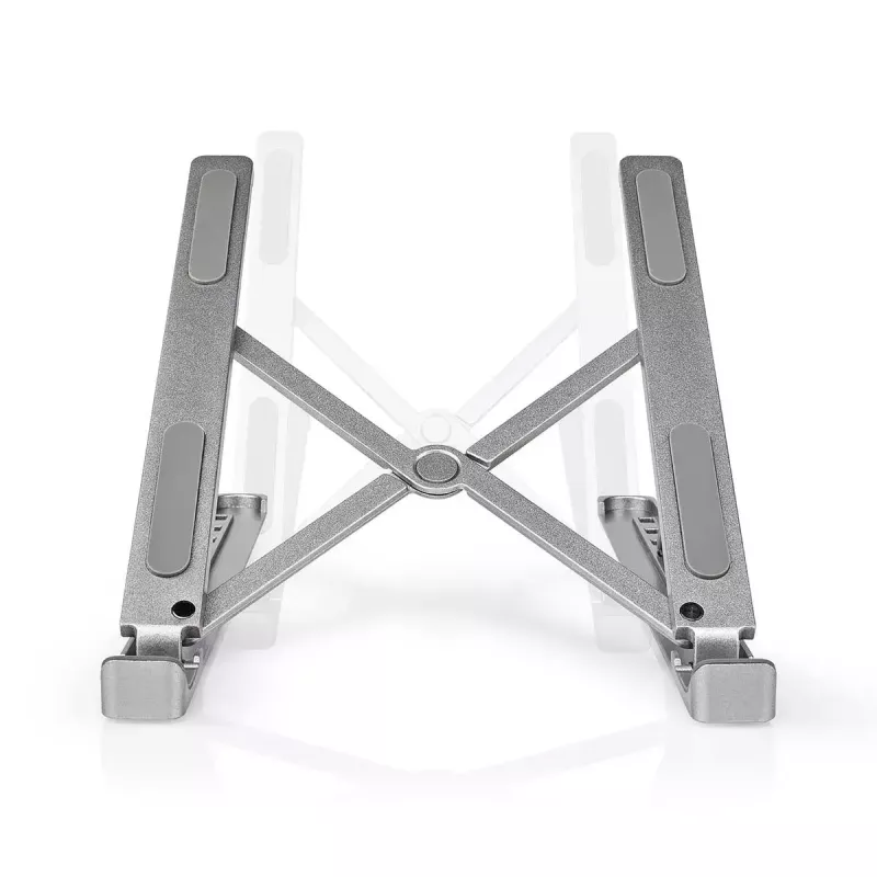 Laptopständer Nedis NBSTND100SI Aluminium 43,2 cm höhenverstellbar