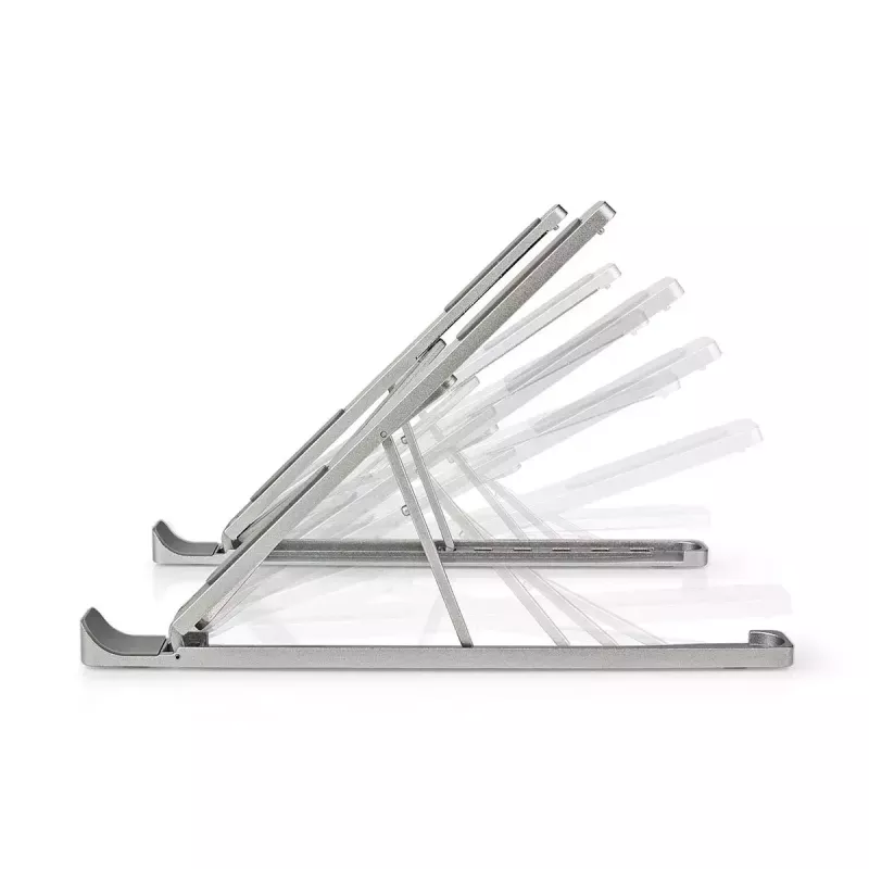 Laptopständer Nedis NBSTND100SI Aluminium 43,2 cm höhenverstellbar
