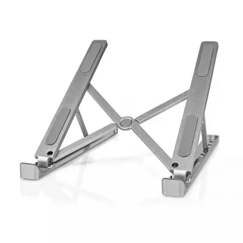 Laptopständer Nedis NBSTND100SI Aluminium 43,2 cm höhenverstellbar
