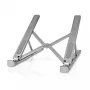 Laptopständer Nedis NBSTND100SI Aluminium 43,2 cm höhenverstellbar