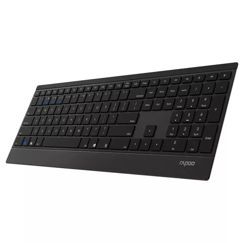 Tastatur-Maus-Set Rapoo 9500M
