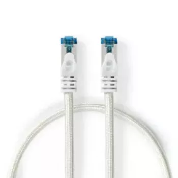 Netzwerkkabel Nedis CCTB85321AL05 RJ-45 Cat6a 0,5 m Silber