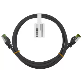 Goobay Netzwerkkabel Schwarz 0,25 m Cat8.1 S/FTP