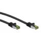 Netzwerkkabel Wentronic 61095 3m Cat8.1 S/FTP Schwarz