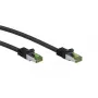 Netzwerkkabel Wentronic 61098 10m Cat8.1 S/FTP Schwarz