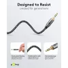 Audiokabel WENTRONIC Goobay 65275 — 3 m, 3,5 mm TRS Stecker–Stecker, vergoldete Kontakte, magnetisch geschirmt