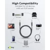 Audiokabel WENTRONIC Goobay 65275 — 3 m, 3,5 mm TRS Stecker–Stecker, vergoldete Kontakte, magnetisch geschirmt