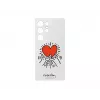 Cover Samsung Galaxy S24 Ultra EF-MS928CWEGWW Rot Transparent Stilvolles Design