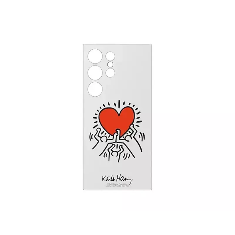 Cover Samsung Galaxy S24 Ultra EF-MS928CWEGWW Rot Transparent Stilvolles Design
