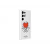 Cover Samsung Galaxy S24 Ultra EF-MS928CWEGWW Rot Transparent Stilvolles Design