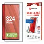 Displex Displayschutzfolie + Hülle für Samsung Galaxy S24 Ultra, Eco-Montagerahmen, Vollabdeckung