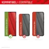 Displex Displayschutzfolie + Hülle für Samsung Galaxy S24 Ultra, Eco-Montagerahmen, Vollabdeckung