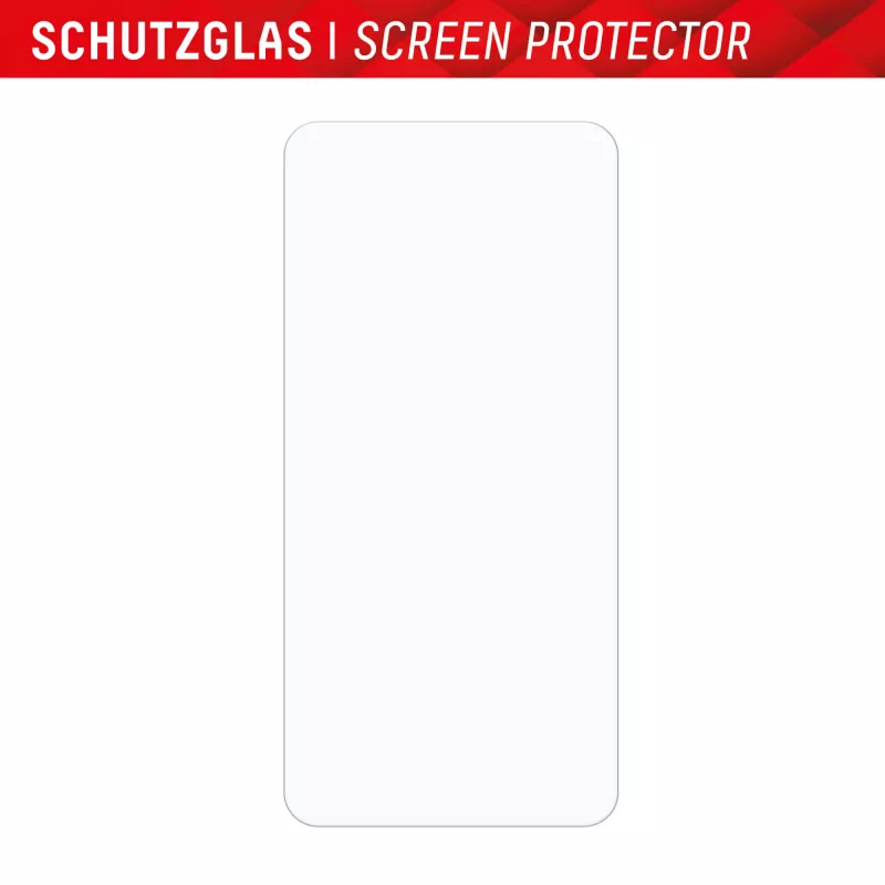 Displex Smart Glass (9H) für Samsung Galaxy S24+/S25+, Montageaufkleber, unzerbrechlich