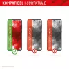 Displex Smart Glass (9H) für Samsung Galaxy A24/A25 5G, Montageaufkleber, bruchsicher