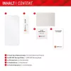 Displex Smart Glass (9H) für Samsung Galaxy A24/A25 5G, Montageaufkleber, bruchsicher