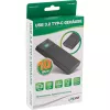 InLine USB3.2 Gen.2 USB-C zu M.2 SSD (PCIe NVMe & SATA) Gehäuse