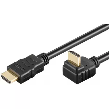 HDMI-Kabel Wentronic 61272 1m Typ A Stecker 18 Gbit/s Schwarz