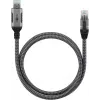 Goobay Kabeladapter USB A RJ-45 15m Schwarz Silber