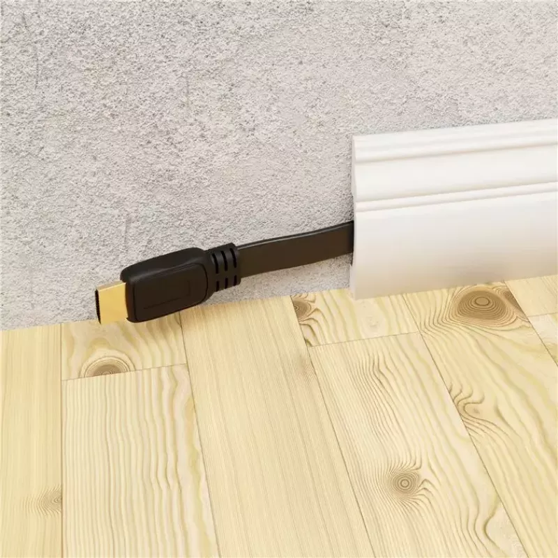Goobay HDMI-Kabel 1 m Typ A Stecker auf Stecker 18 Gbit/s Schwarz