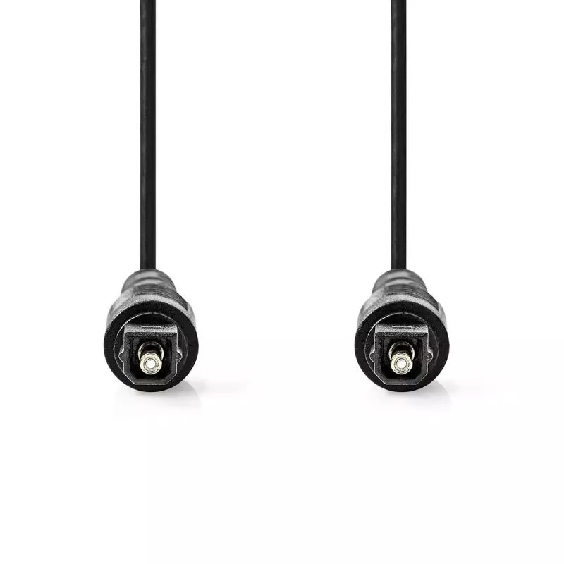 Nedis CAGL25000BK10 Audiokabel 1 m TOSLINK Schwarz