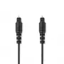 Nedis CAGL25000BK10 Audiokabel 1 m TOSLINK Schwarz