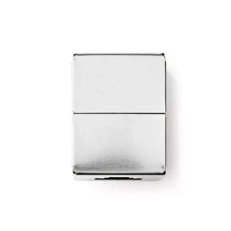 Nedis CCGB89011ME Kabelverbinder RJ45 Metall Buchse/Buchse