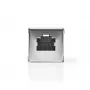 Nedis CCGB89011ME Kabelverbinder RJ45 Metall Buchse/Buchse