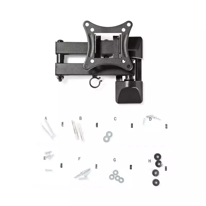 TV-Halterung Nedis TVWM1510BK 68,6 cm 27 Zoll Schwarz 15 kg