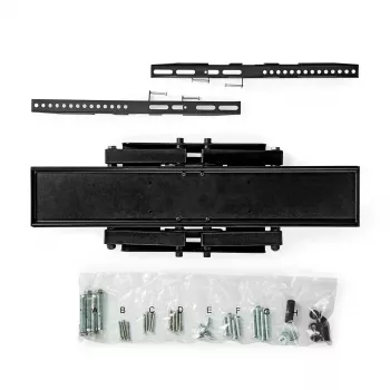 TV-Halterung Nedis TVWM3551BK 2,03 m 80 Zoll Schwarz 35 kg