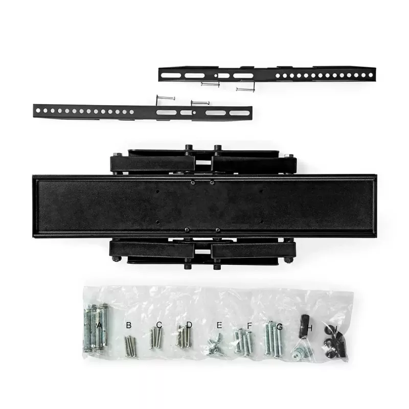 TV-Halterung Nedis TVWM3551BK 2,03 m 80 Zoll Schwarz 35 kg