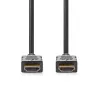 HDMI-Kabel Nedis CVGL34060BK30 3 m Typ A Stecker auf Stecker vergoldet