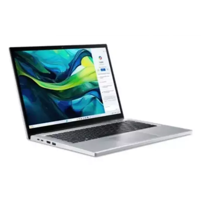 Convertible Laptop Acer Aspire Go Spin 14 AGSP14-31PT-36R6 — 14 Zoll WUXGA Touch, Intel Core 3 N355 1,9 GHz, 16 GB LPDDR5, 512 GB SSD, Windows 11 Home, Silber