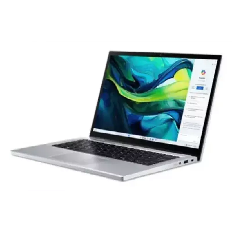 Convertible Laptop Acer Aspire Go Spin 14 AGSP14-31PT-36R6 — 14 Zoll WUXGA Touch, Intel Core 3 N355 1,9 GHz, 16 GB LPDDR5, 512 GB SSD, Windows 11 Home, Silber