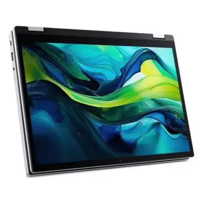 Convertible Laptop Acer Aspire Go Spin 14 AGSP14-31PT-36R6 — 14 Zoll WUXGA Touch, Intel Core 3 N355 1,9 GHz, 16 GB LPDDR5, 512 GB SSD, Windows 11 Home, Silber